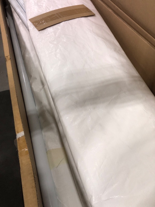 Photo 1 of ************INCOMPLETE ITEM, THIS IS ONLY 1 BOX IN A MULTI BOX SET*************
COBIZI 10 x 30 Party Tent Heavy Duty, Tents for Parties with Removable Sidewalls & 4 Built-in Sandbags, Wedding Tent UV 50+, Waterproof, White