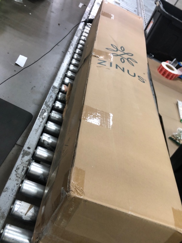 Photo 1 of 	75"L x 54"W 
zinus full size mattress