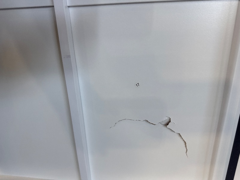 Photo 1 of *PHOTO FOR REFERENCE* Nestfair Wood Rustic Storage Dresser Drawers and GOLD Handle - White