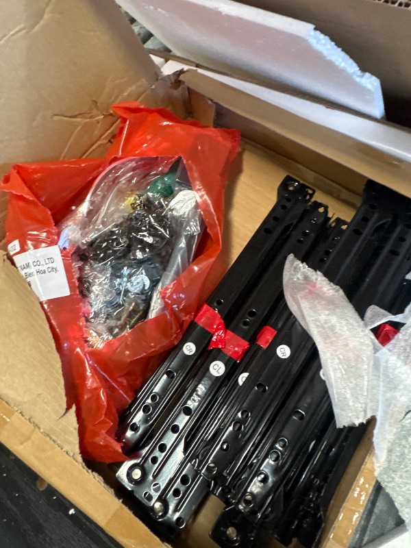 Photo 1 of *BROKEN PIECE/SEE PHOTOS* LINSY HOME 8 Drawer Dresser for Bedroom, 54" Wide Chest of Drawers, Modern TV Stand Dressers with Wood Frame and Metal Handles, Large Drawer Organizer for Bedroom, Living Room, Black