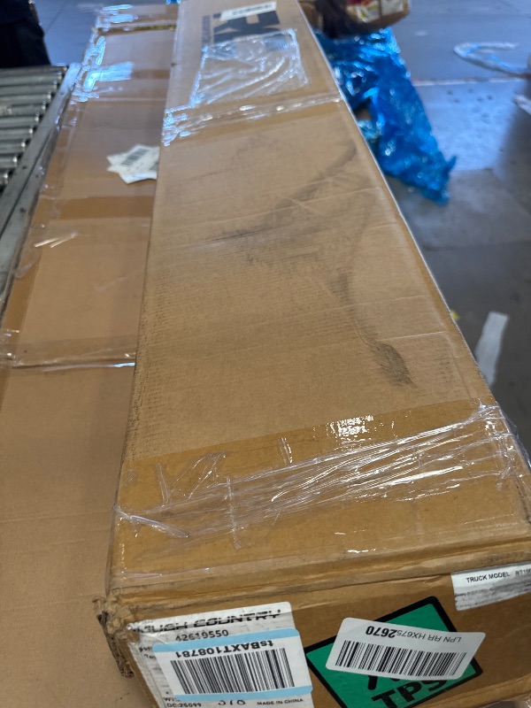 Photo 1 of *PREVIOUSLY OPENED* Rough Country Soft Roll-Up Truck Bed Cover for Toyota Tundra (2022-2025) - Fits 5'7 Bed, Weather-Resistant Tonneau Bed Cover