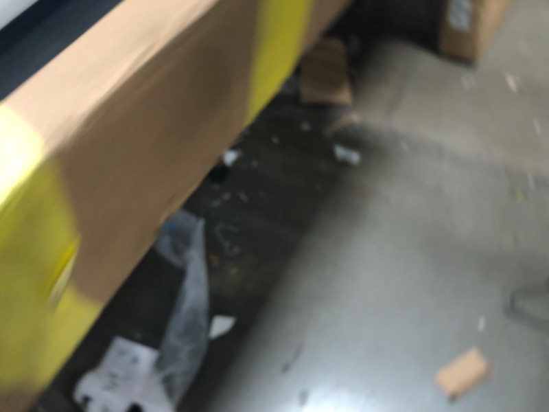 Photo 1 of (sold for parts, missing unknown) YITAHOME 70 Inch Farmhouse TV Stand with LED Lighting, Fits TVs up to 80 Inches, Media Console with Storage and Customizable Divider, Entertainment Center for Living Room (Black)