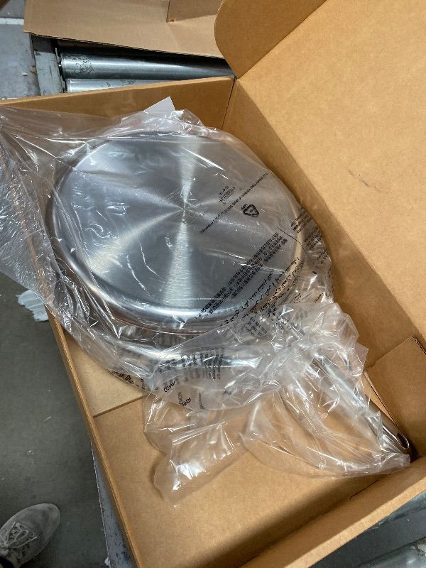 Photo 1 of ***(PARTS ONLY/ MISSING PARTS/ NOT A COMPLETE SET)***
All-Clad Copper Core 5 Ply Stainless Steel Cookware Set 15 Piece, Oven Broiler Safe 600F, Cookware, Stockpot, Pots and Pans Set, Silver