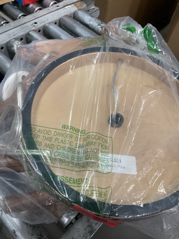 Photo 1 of ***(PARTS ONLY/ NON FUNCTIONAL)***68" Rustic Farmhouse Tree Trunk Floor Lamp Country Brown Finish Wood Vintage Standing Tall Lamp with Lantern Stepless Dimmable Industrial Floor Lamp Decor for Bedroom Living Room Office Hotel