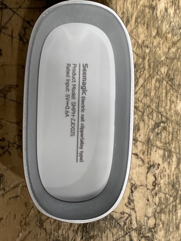 Photo 1 of ****FOR PARTS ONLY/ NON-FUNCTIONAL**** Electric Nail Clipper, 2 in 1 Automatic Electric Nail Clippers with LED Light & 2 Speeds, 2025 Alloy Plate Nail Trimmer Gift for Senior Adults Students Baby