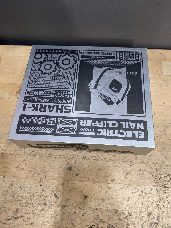 Photo 1 of ****FOR PARTS ONLY/ NON-FUNCTIONAL**** Electric Nail Clipper, 2 in 1 Automatic Electric Nail Clippers with LED Light & 2 Speeds, 2025 Alloy Plate Nail Trimmer Gift for Senior Adults Students Baby