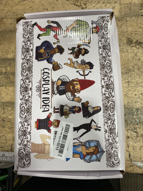 Photo 1 of **MISSING ALL ACCESSORIES** ZapLute 8-9 Years Rise of Red Costume Girl 6 Pcs Princess Red Jumpsuit Full Sets Halloween School Cosplay Clubs Outfits for Kids