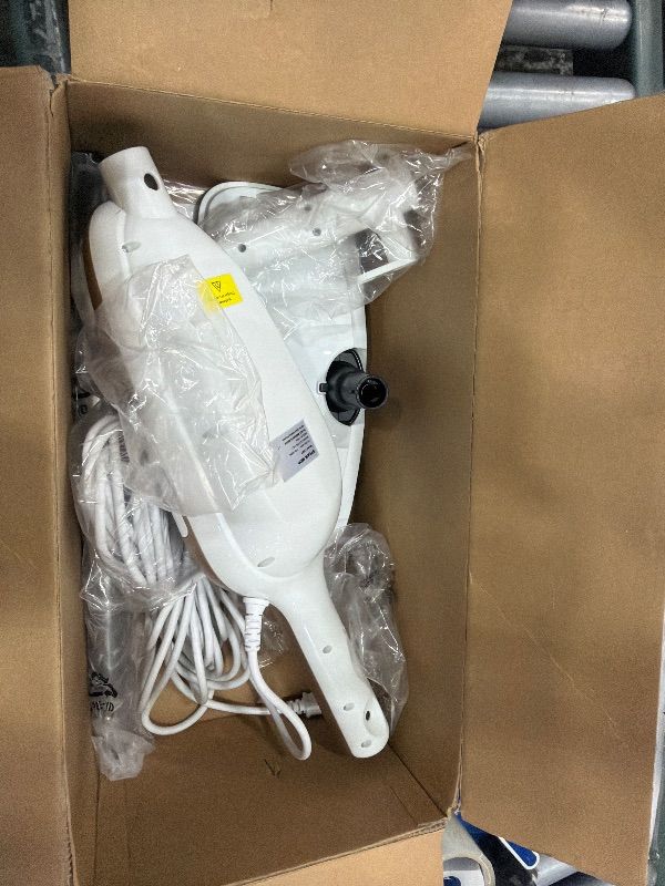 Photo 1 of *USED MISSING PARTS*SOLD FOR PARTS ONLY*Steam Mop - All-in-one Powerful Handheld Steam Cleaner Detachable Floor Steamer with 11 Accessories, MultiPurpose Steamer for Hardwood Floors, Clothes,Windows,Tiles,Carpet, Whole Home Use, Rose Gold