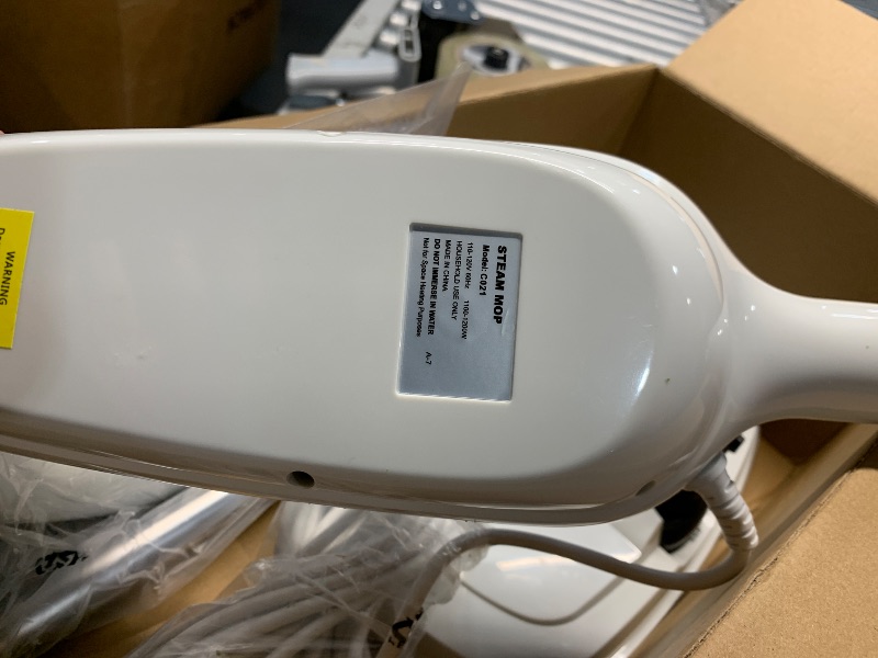 Photo 1 of *USED MISSING PARTS*SOLD FOR PARTS ONLY*Steam Mop - All-in-one Powerful Handheld Steam Cleaner Detachable Floor Steamer with 11 Accessories, MultiPurpose Steamer for Hardwood Floors, Clothes,Windows,Tiles,Carpet, Whole Home Use, Rose Gold