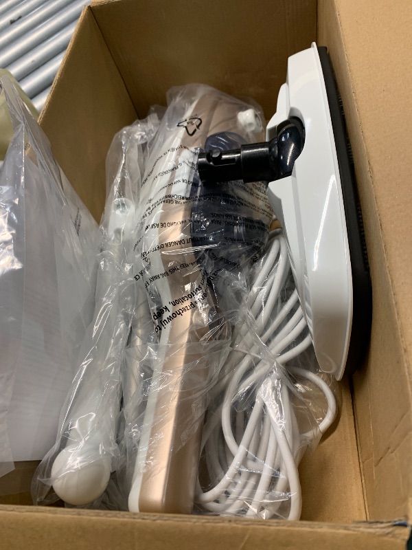 Photo 1 of *USED MISSING PARTS*SOLD FOR PARTS ONLY*Steam Mop - All-in-one Powerful Handheld Steam Cleaner Detachable Floor Steamer with 11 Accessories, MultiPurpose Steamer for Hardwood Floors, Clothes,Windows,Tiles,Carpet, Whole Home Use, Rose Gold