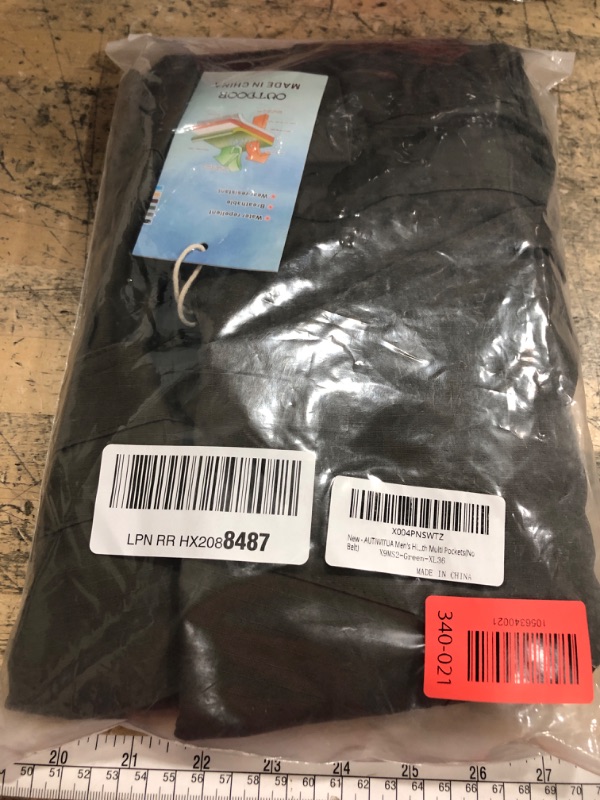 Photo 1 of **IMAGE AS REFERENCE** XL SIZE MENS 36 AUTIWITUA Men's Hiking Shorts Waterproof Tactical Cargo Short Pants Quick Dry Work Shorts with Multi Pockets(No Belt)
