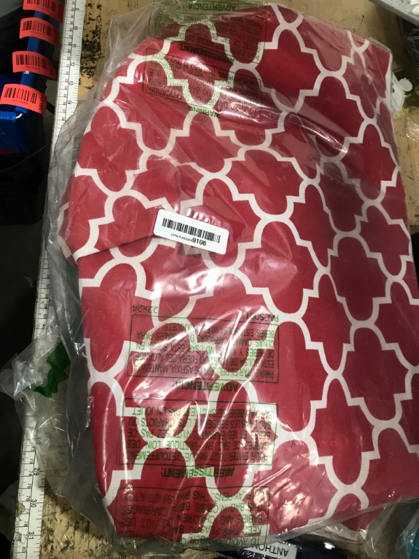 Photo 1 of ***RED NOT BLACK*** 65L Collapsible Laundry Basket with Wooden Handles, Ideal for Tidying Clothes, Blankets and Toys,Laundry Hamper Perfect for Bedroom, Bathroom, and Living Room Organization 