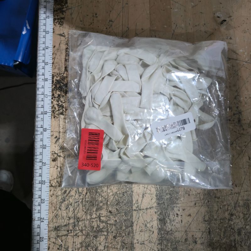 Photo 1 of 125 pcs ??? White Balloons 5 Inch, Small Balloon Garland Arch Kit for Birthday Party Decorations Anniversary Wedding Baby Shower Party Decor