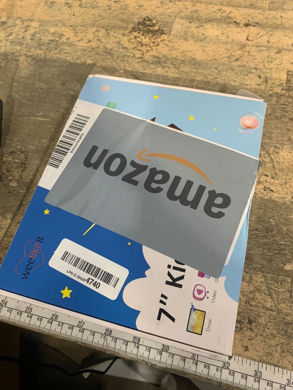 Photo 1 of *FOR PARTS ONLY* weelikeit Kids Tablet for Children, 7 inch Toddler Tablet 8GB RAM 64GB ROM Android 14 with Parent Control, Bluetooth, WiFi, Dual Camera, Educational App for Girls Boys(Blue)
