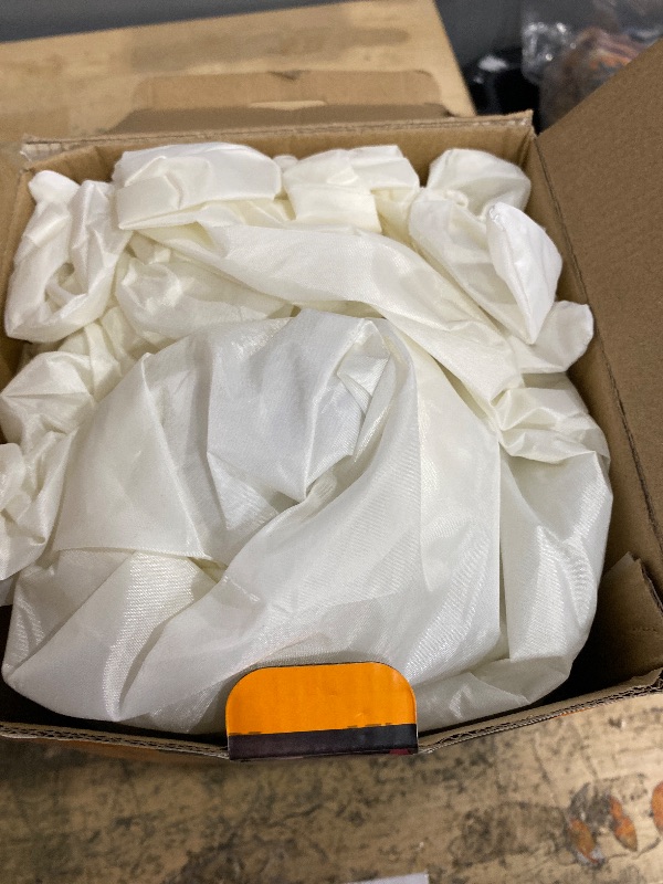 Photo 1 of 12FT Giant Halloween Inflatables Ghost with 3-Colored Flame Rotation LED Lights, Huge Spooky Halloween Decoration Outdoor Large Halloween Blow Up Yard Decorations Tall Blow-ups for Lawn Party (1PCS)