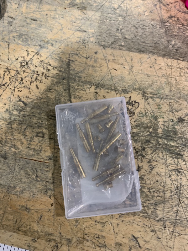 Photo 1 of 20 Pieces Carburetor Main Jet Kit, Include 10 Pieces Carburetor Main Jet and 10 Pieces Slow Jet for PWK Keihin OKO CVK PWM Type