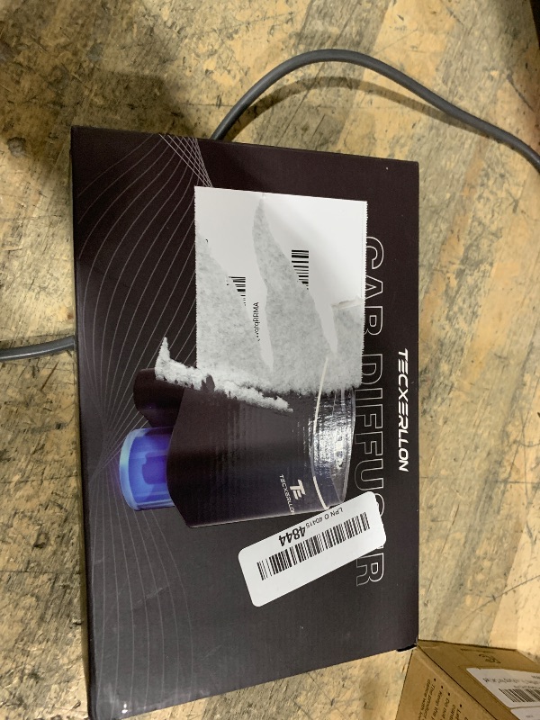 Photo 1 of **MISSING BOTTLES THAT CONNECT TO FRESHNER** TECXERLLON Smart Car Air Freshener, Car Air Freshener Diffuser, Car Diffuser with 360° Rotatable Vent Clip 3 Smart Scent Modes, 6 Refillable Scents for Long Lasting Fragrance