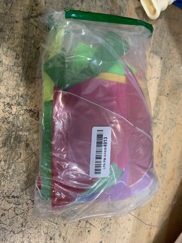 Photo 1 of 5PCS Felt Happy Birthday Banner, Pre-Strung Happy Birthday Decorations, HAPPY BIRTHDAY Sign with Felt Ball Garland, Rainbow Birthday Decorations for Women Kids