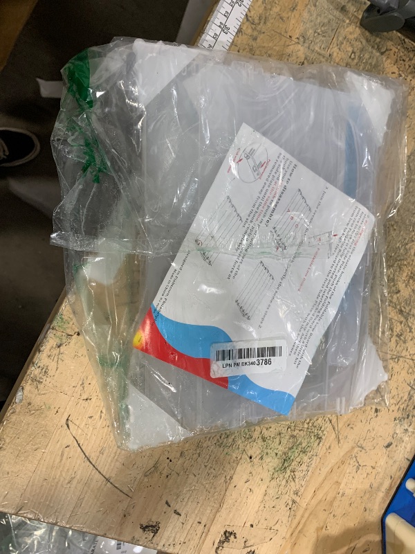 Photo 1 of **FOR PARTS/ MISSING ASSEMBLY PIECES** evron 2 Pack Pantry Organization and Storage Clear Plastics Spice Rack Organizer for Cabinet & Countertop (ASSEMBLY REQUIRED) 3 Tier Organizer Versatile Tierd Shelf Organizer 10.5"