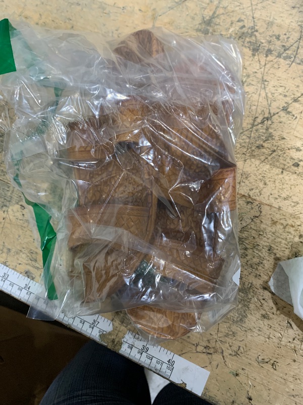 Photo 1 of **DIRTY** J-Slips Sandals for Women and Men - Comfortable Jesus Jandals for Beach, Summer, and Shower - Waterproof Hawaiian Slides in 12 Colors, Sandalias (Sand, W8)