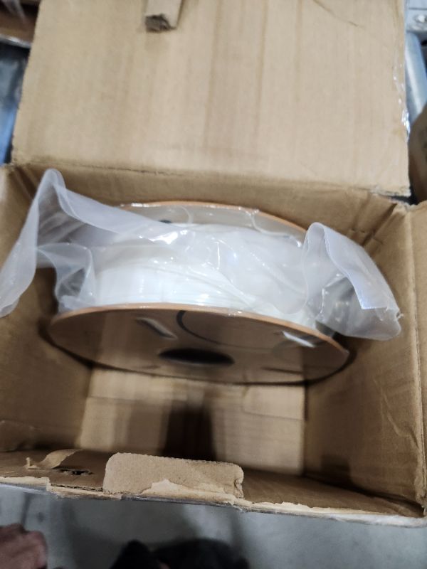 Photo 1 of ***************MISSING 1***************
ELEGOO PLA Plus Filament 1.75mm White 2KG, PLA+ Tougher and Stronger 3D Printer Filament Dimensional Accuracy +/- 0.02mm,  Pcs 1kg Spool(2.2lbs) Fits for Most FDM 3D Printers