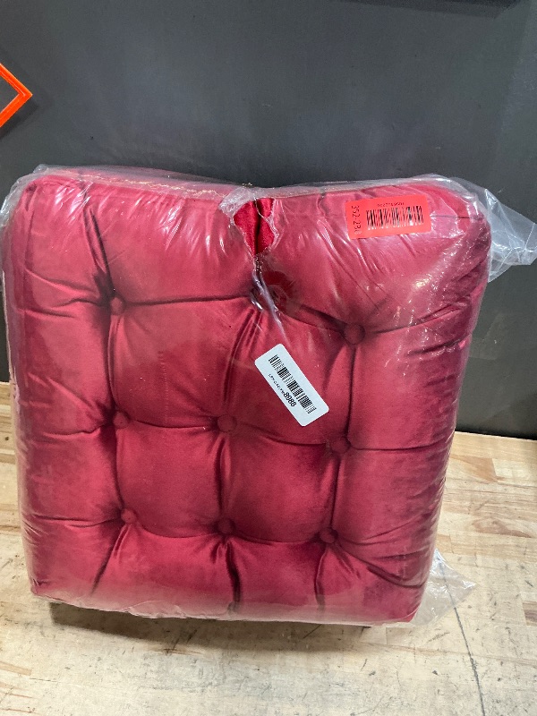 Photo 1 of (used) DAMMAHOME Kitchen-Dinning Room Chair Seat Cushions Set of 4, Outdoor Seat Cushions,Square Sitting Pillow