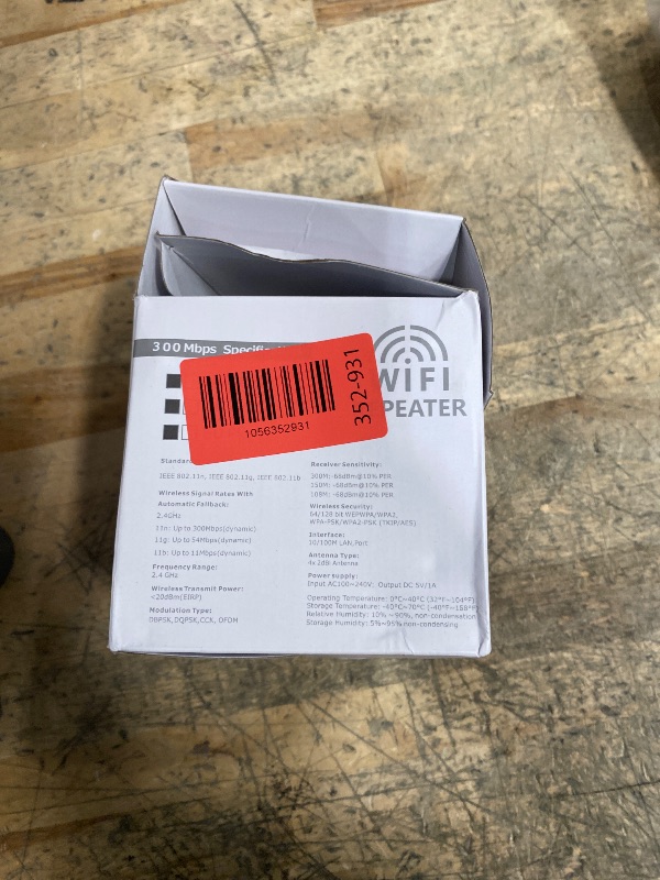 Photo 1 of 2025 WiFi Extenders Signal Booster for Home Long Range Covers Up to 45+ Devices & 8470 Sq.ft, Long Range WiFi Extender Internet Signal Booster, White