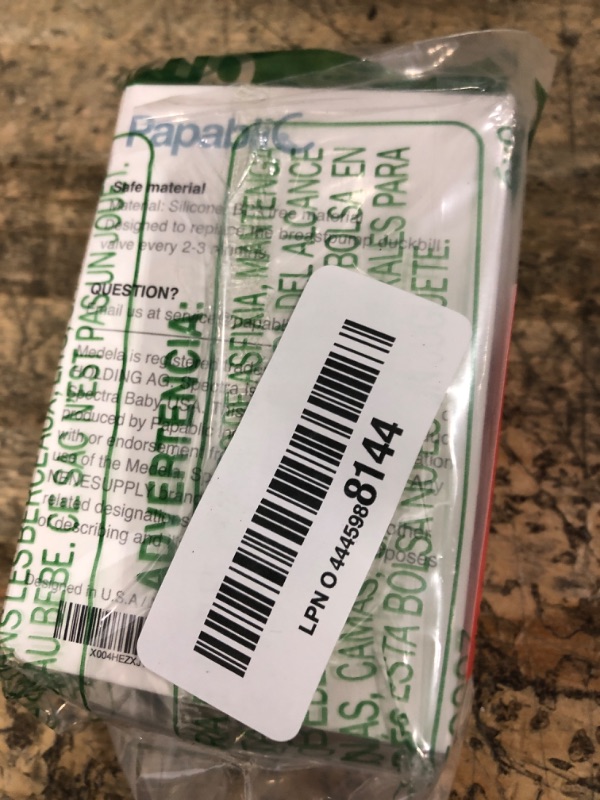 Photo 1 of [6-Count] Papablic Duckbill Valves for Spectra and Medela, Replaceable Duckbill Valves for Spectra S1 Spectra S2 valves and Medela Pump in Style, BPA/DEHP Free White