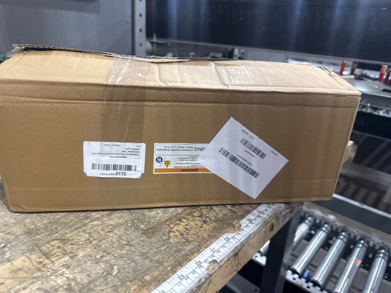 Photo 1 of *USED Missing stand and ornaments*TURNMEON Remote Control 8 Modes 3 Ft Christmas Tree with Lights Timer 15 DIY Ball Ornament 50 Warm Light Battery Operated Artificial Pencil Small Tinsel Xmas Tree Holiday Decorations Home Indoor Table