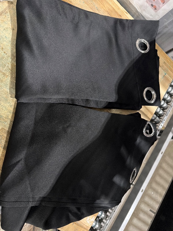 Photo 1 of 2 Black Curtains 