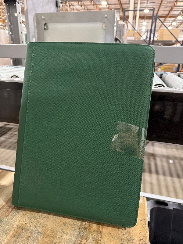 Photo 1 of 1000+ Pockets Trading Card Binder, 16 Pocket Ringless Side Loading Card Holder Album, Trading Card Album Fit for YuGiOh, MTG, TCG, Game Cards, Sports Cards, Business Cards (Green)