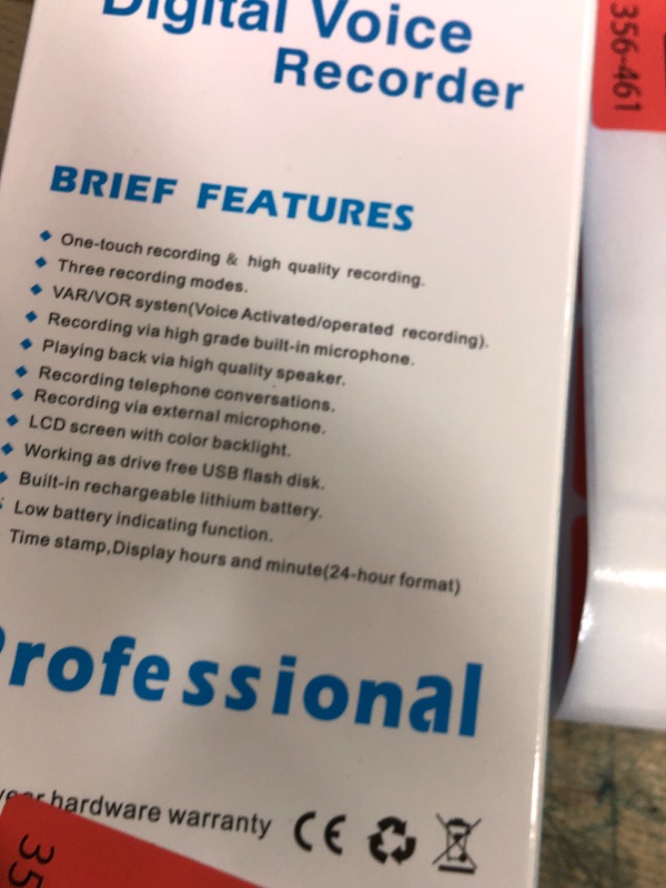 Photo 1 of ?64GB? 4800 Hours Voice Activated Recorder - Tallkcoder Dictaphone Recording Device MP3 Records with Playback, Digital Voice Recorder with AI Noise Reduction for Lectures Meetings Interviews Work