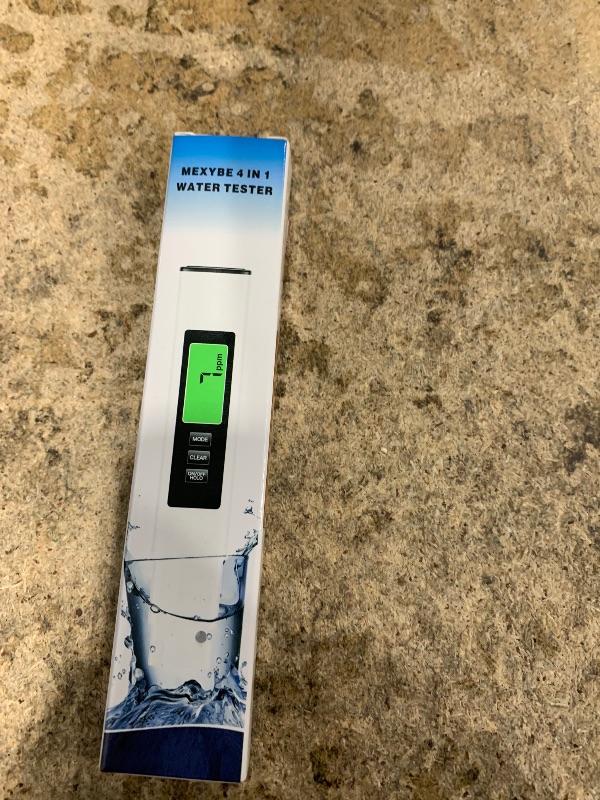 Photo 1 of 2025 All-New 4 in 1 Tds Meter Digital Water Tester - Accurate and Reliable TDS EC & Temp(°C,°F) Meter - 0-9999ppm - Professional Testing for Drinking Water, RO/DI System, Aquariums etc