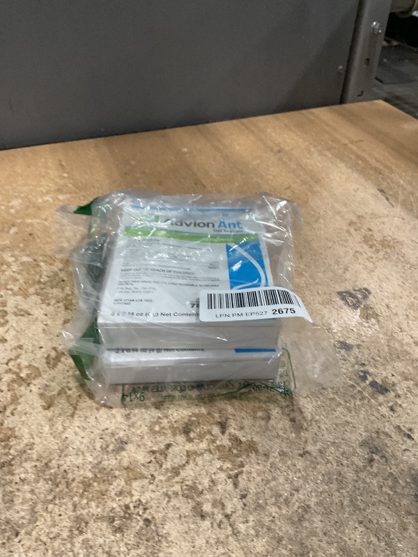 Photo 1 of *ONLY 2 BOXES* Syngenta Advion Ant Gel Station Insecticide, Ready-to-Use Ant Gel Bait with The Active Ingredient Indoxacarb, Bait for Use Indoor and Outdoor, 3 Boxes (9 Total Stations)