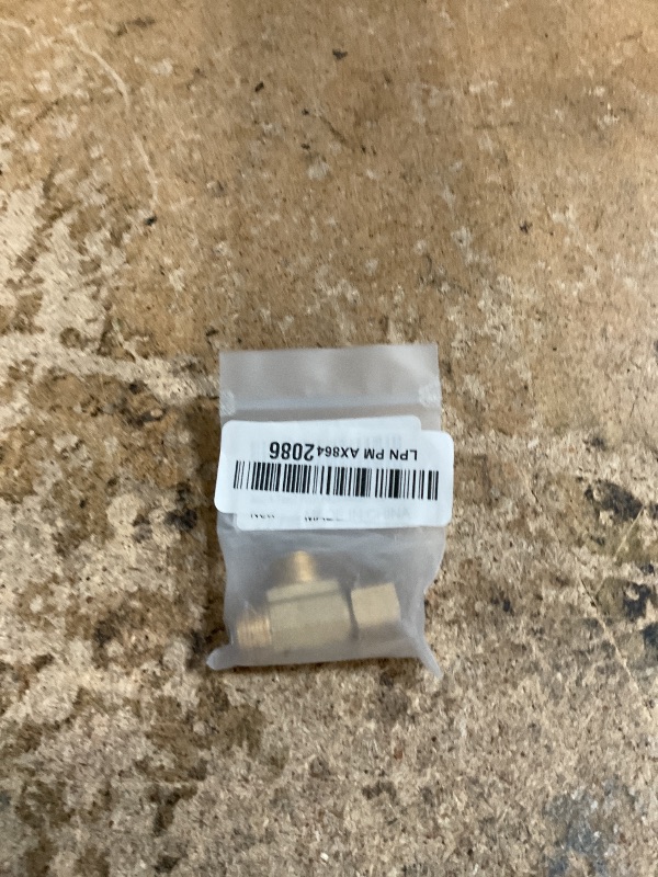 Photo 1 of *ONLY 1* Add-A-Tee(2 Pcs), Lead-Free Angle Stop Valve 3/8" Comp Inlet x 3/8" Comp Outlet, Brass Extender Tee Connector with Built-in Sealing Gasket for Faucet, Glass Rinser, Dishwasher, Toilet Tank