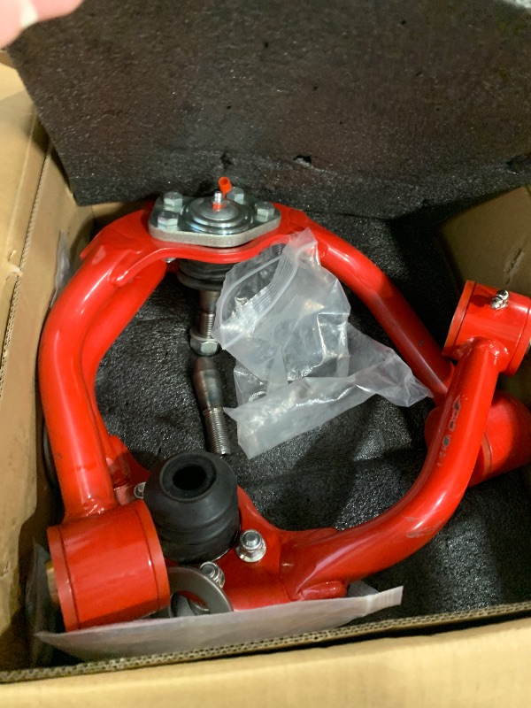 Photo 1 of 1-4" Lift Front Upper Control Arms Compatible with for Jeep Grand Cherokee (WK) & Jeep Commander (XK) 2005-2010, 1-4" Lift Front Control Arms Tubular Steel W/Ball Joints