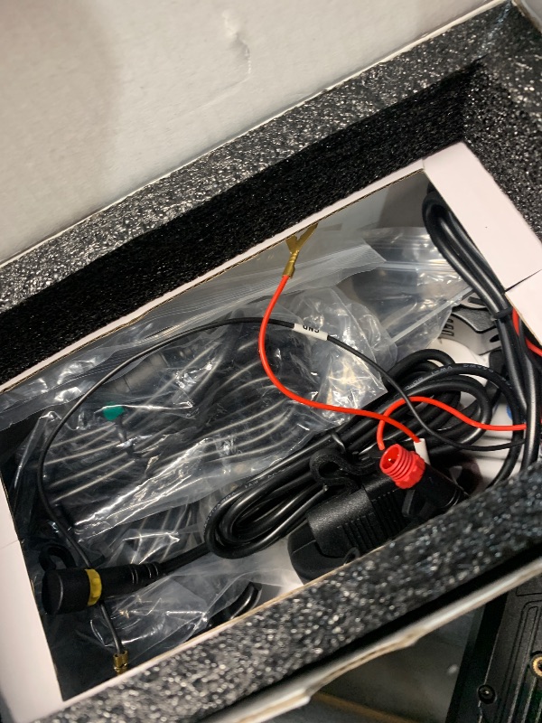 Photo 1 of (missing pieces) Carpuride W603D Motorcycle GPS Carplay Screen, Wireless CarPlay & Android Auto for Moto, with HD 1080P Dual Cameras