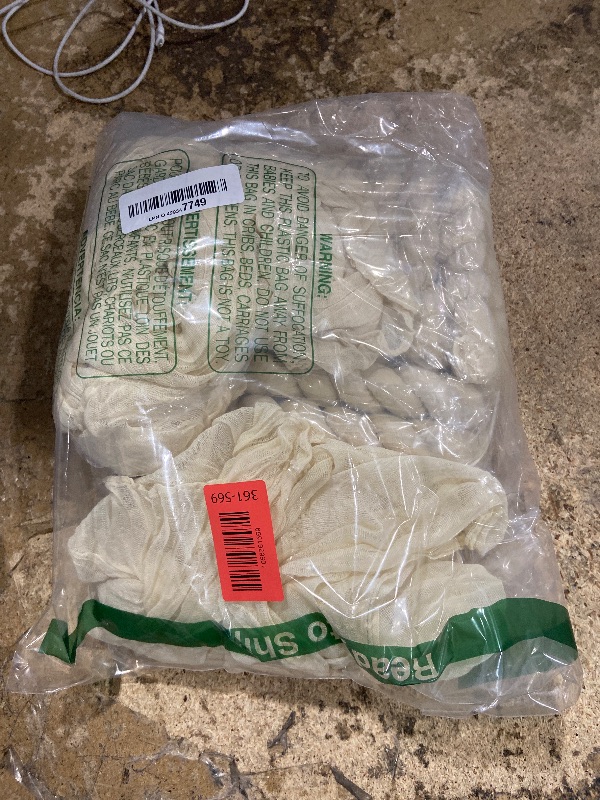 Photo 1 of 15 Pack Ivory Cheesecloth Table Runner 17 x 108 inch Cheese Cloth Table Runners 9ft Ivory Table Runner Rustic Romantic Sheer Gauze Runner for Wedding Party Baby Shower Table Decoration