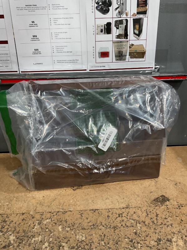 Photo 1 of *Missing Glass Panel* Miratino Cologne Organizer for Men - Dustproof Stand with Drawer, Wood Perfume Stand Organizer for Dresser, Large Capacity Cologne Holder Display, Great Gift for Men