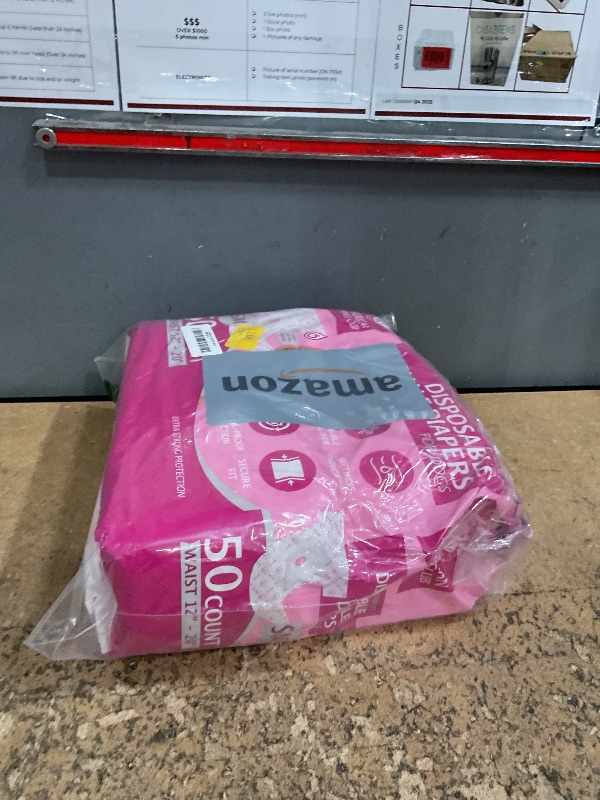 Photo 1 of *MISSING A FEW* American Kennel Club Female Dog Wrap, Disposable Diapers with Wetness Indicator, Small, 50 Count