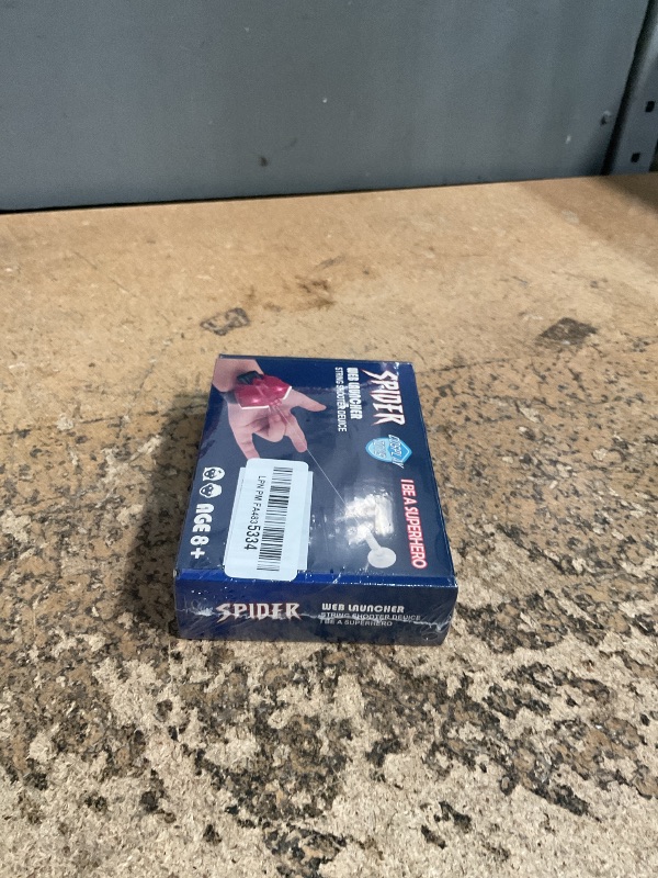 Photo 1 of *FACTORY SEALED* AKLOPE Spider Web Launcher String Shooters Toy, Cool Gadgets String Shooter Real Silk Superhero Role-Play Cool Stuff Fun Toys Great -Perfect Christmas & Birthday Gift (Red)