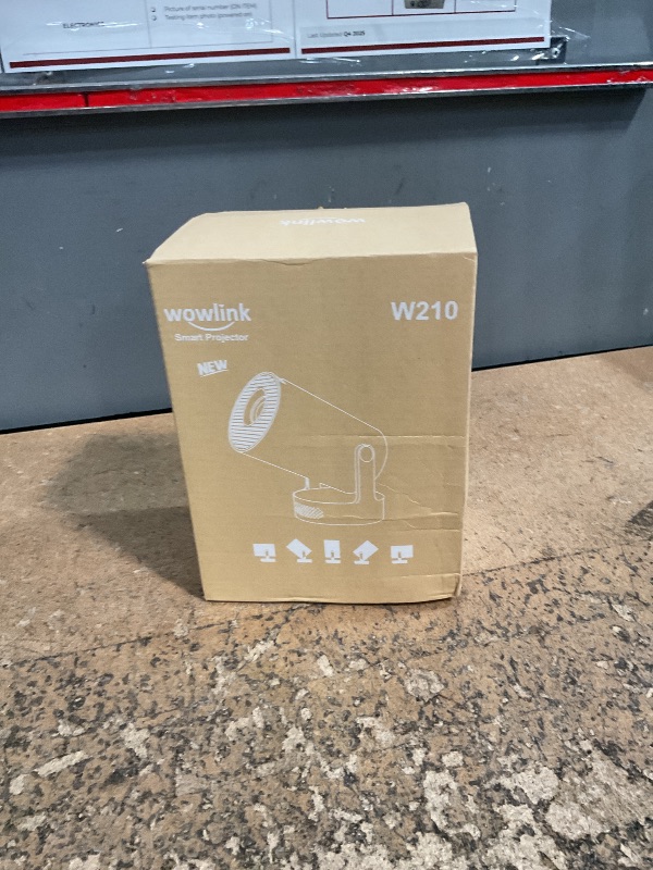 Photo 1 of [Built-in Apps & 2025 Upgraded] Mini Projector with WiFi 6 and Bluetooth 5.4 Support 4K 1080P Auto Keystone 180° Rotatable Projector Portable Compatibile with HDMI/TV Stick/Memory Stick/Laptop, White