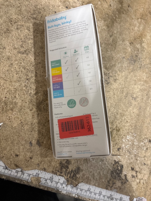 Photo 1 of **MISSING A BLUE NIPPLE**  Frida Baby Silicone Paci Weaning System, BPA Free, Latex Free