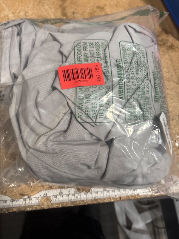 Photo 1 of ***FITTED SHEET ONLY*** Linen Closet Cotton Rich Twin/Twin XL Dorm Sheet Set with Bonus Phone Pocket, Includes Two Fitted Sheets and Two Pillowcases, fits up to 14" Mattress, Light Gray1056362786