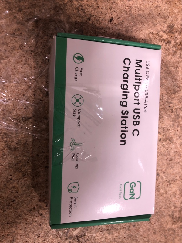 Photo 1 of 100W USB C Fast Charger Block Compact GaN 6 Port PD USB C and QC USB A Wall Charger Type C Charging Station Hub Adapter Plug Cube Brick for iPhone 17 16 15 14 Pro Max iPad Pro Air Samsung Pixel LG