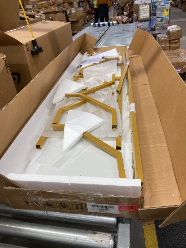 Photo 1 of **OPEN BOX** Tribesigns 71 Inch Extra Long Sofa Table, Narrow Long Sofa Console Tables Behind Couch Table with Open Storage Shelf