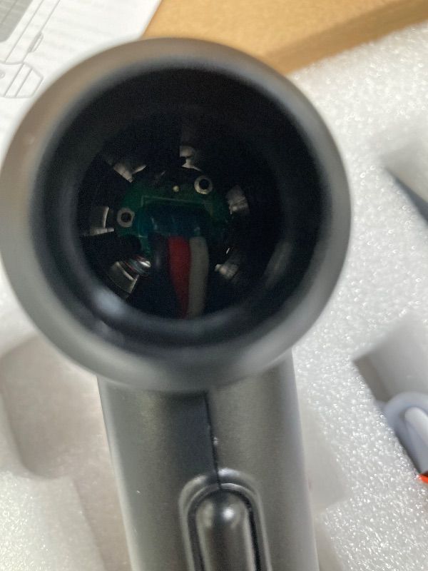 Photo 1 of **DAMAGED**Compressed Air Duster Electric : 150000RPM 10000mAh LED 6-Gear Adjustable Keyboard Cleaner, Wireless Rechargeable Duster for Computer Keyboard Cleaning