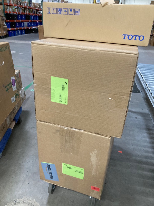 Photo 1 of *3/3 Boxes* TOTO® Drake® WASHLET®+ Two-Piece Elongated 1.28 GPF TORNADO FLUSH® Toilet with C5 Bidet Seat, Cotton White - MW7763084CEG#01