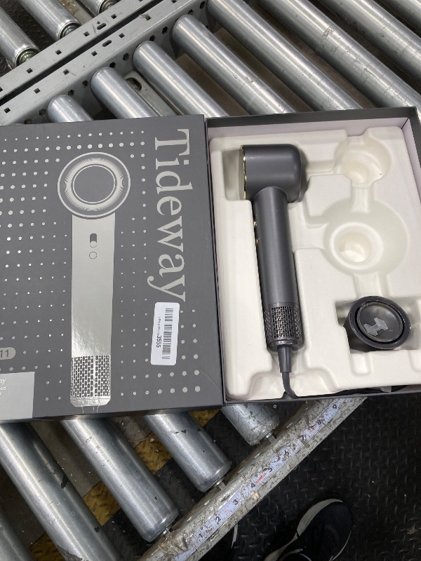 Photo 1 of **MISSING PARTS**Tideway Hair Dryer Professional High-Speed Ionic Blow Dryer 110,000 RPM, Compact Hair Dryer with Magnetic Diffuser, Fast Drying with Brushless Motor Low Noise Smart Temperature Control-H11