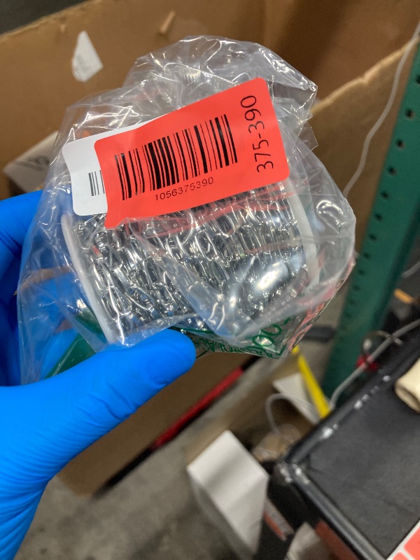 Photo 1 of [33 FT] Silver Plated Rolo Cable Chain Bulk for Jewelry Making, 5MM Aluminum Silver Oval Cable Link Chains Roll Spool for DIY Craft Jewelry Making